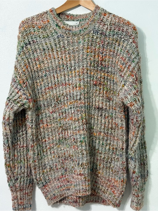 Aritzia Sweaters - Aritzia Wilfred Free Multicolor Speckled Cream Crewneck Sweater